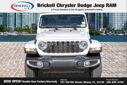 Bright White Clearcoat 2026 Jeep Gladiator Sport S