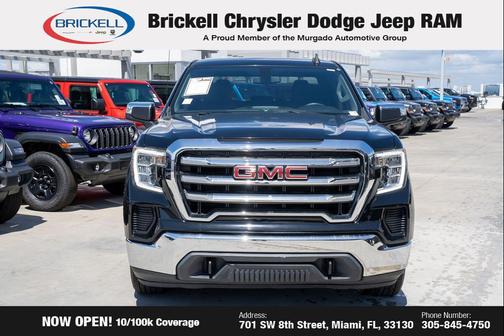 Onyx Black 2021 GMC Sierra 1500 SLE