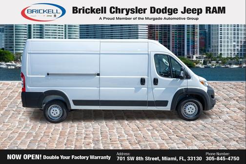 Bright White Clearcoat 2026 RAM ProMaster 2500 Tradesman