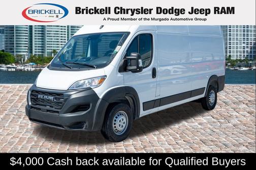 Bright White Clearcoat 2026 RAM ProMaster 2500 Tradesman