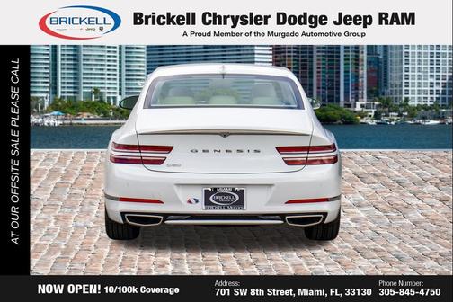 Uyuni White 2023 Genesis G80 2.5T RWD