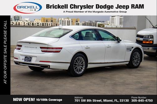 Uyuni White 2023 Genesis G80 2.5T RWD