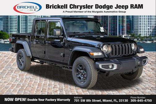 Black Clearcoat 2026 Jeep Gladiator Sport