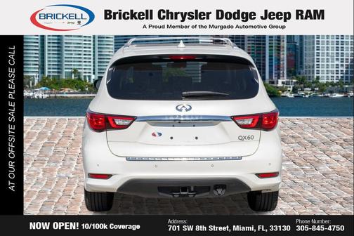 Majestic White 2017 INFINITI QX60 Base