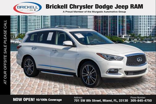 Majestic White 2017 INFINITI QX60 Base