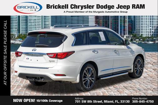 Majestic White 2017 INFINITI QX60 Base