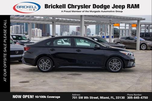 Aurora Black 2022 Kia Forte GT-Line