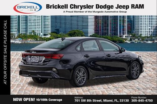 Aurora Black 2022 Kia Forte GT-Line