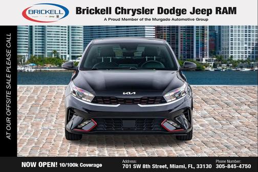 Aurora Black 2022 Kia Forte GT-Line