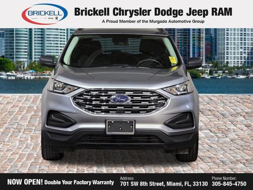 ICONIC SILVER 2022 Ford Edge SE