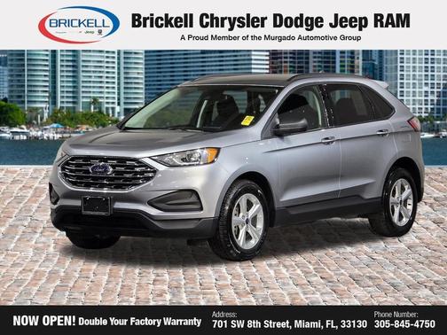 ICONIC SILVER 2022 Ford Edge SE