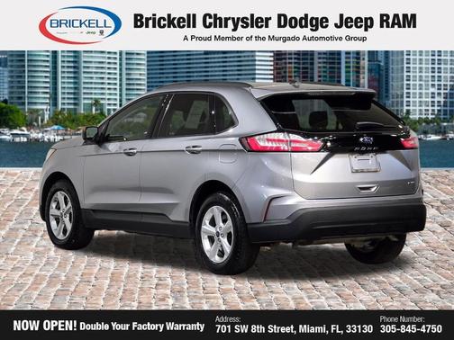 ICONIC SILVER 2022 Ford Edge SE