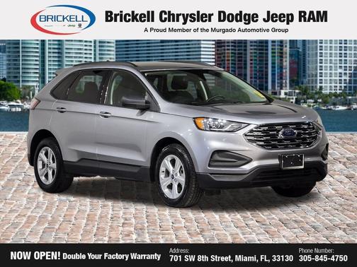 ICONIC SILVER 2022 Ford Edge SE