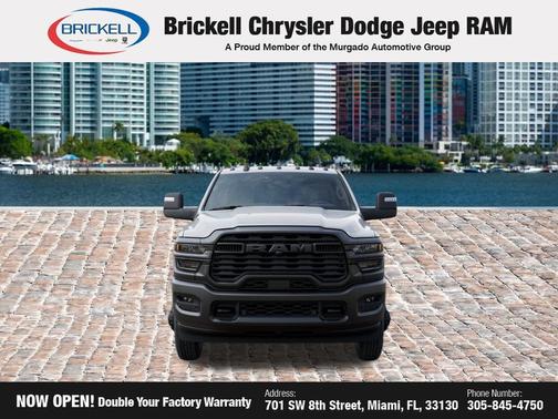 Bright White Clearcoat 2026 RAM 3500 Tradesman Crew Cab 4x4 8' Box