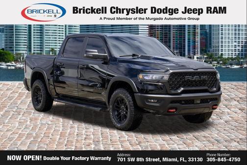 Diamond Black Crystal Pearlcoat 2025 RAM 1500 Rebel