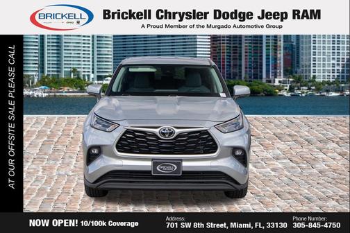 Celestial Silver Metallic 2023 Toyota Highlander LE