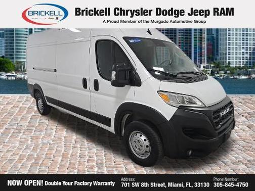 Bright White Clearcoat 2024 RAM ProMaster 2500 Tradesman