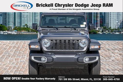Granite Crystal Metallic Clearcoat 2026 Jeep Gladiator Sport