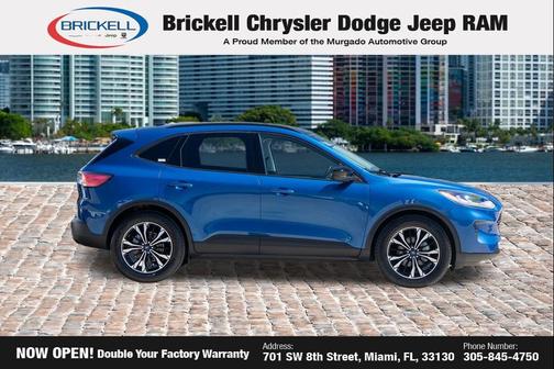 ATLAS BLUE METALLIC 2022 Ford Escape SE