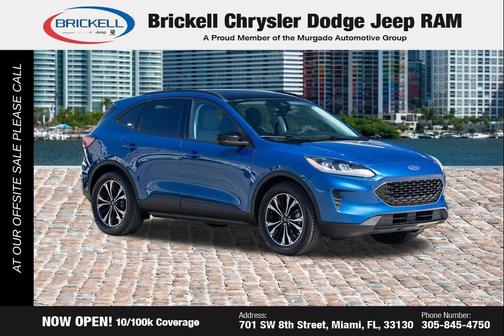 ATLAS BLUE METALLIC 2022 Ford Escape SE