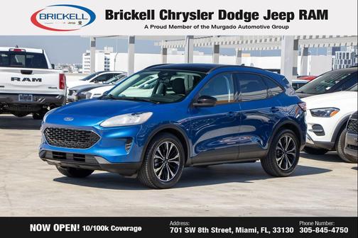 ATLAS BLUE METALLIC 2022 Ford Escape SE