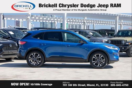 ATLAS BLUE METALLIC 2022 Ford Escape SE