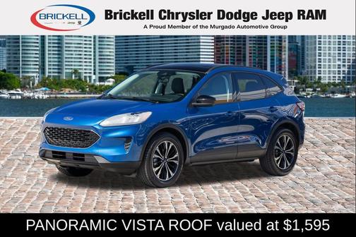 ATLAS BLUE METALLIC 2022 Ford Escape SE