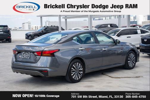 Gun Metallic 2024 Nissan Altima 2.5 SV