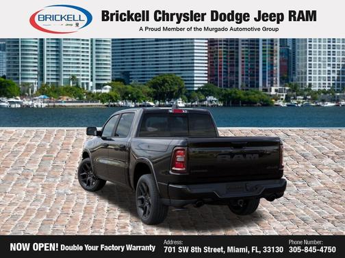 Diamond Black Crystal Pearlcoat 2026 RAM 1500 Laramie
