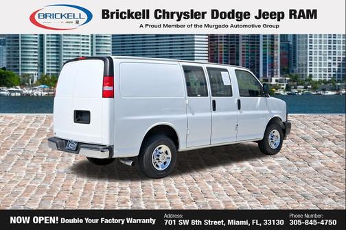 Summit White 2021 Chevrolet Express 2500 Work Van