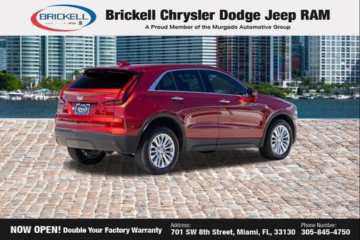 Radiant Red Tintcoat 2024 Cadillac XT4 Luxury