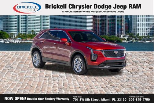 Radiant Red Tintcoat 2024 Cadillac XT4 Luxury