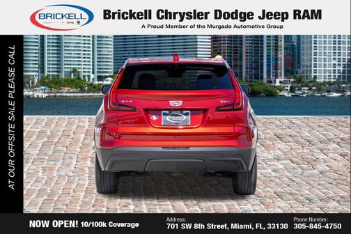 Radiant Red Tintcoat 2024 Cadillac XT4 Luxury