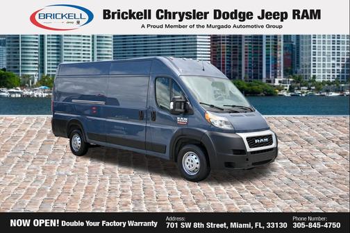 Gray 2020 RAM ProMaster 3500 High Roof