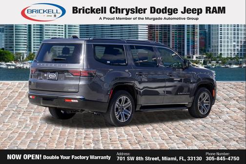 Baltic Gray Metallic Clearcoat 2024 Jeep Wagoneer Series II 4x4