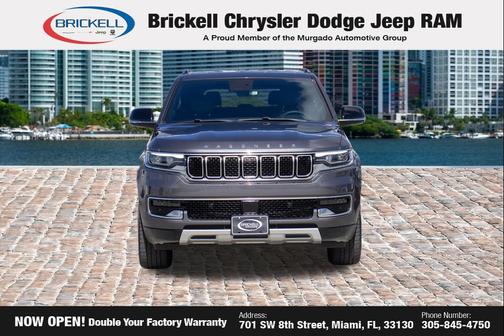 Baltic Gray Metallic Clearcoat 2024 Jeep Wagoneer Series II 4x4