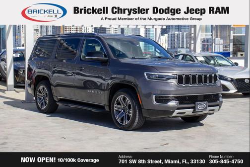 Baltic Gray Metallic Clearcoat 2024 Jeep Wagoneer Series II 4x4