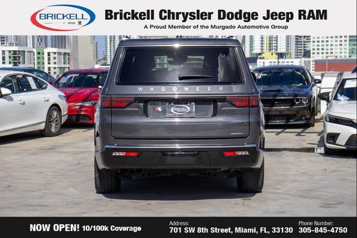 Baltic Gray Metallic Clearcoat 2024 Jeep Wagoneer Series II 4x4