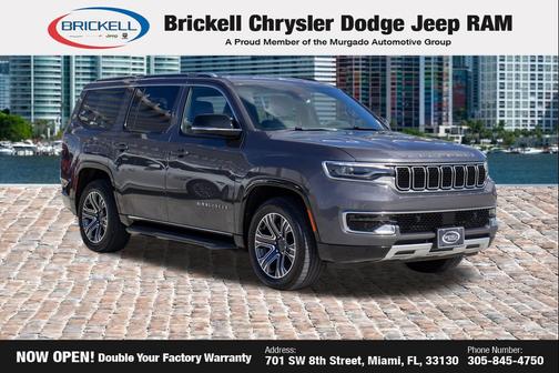 Baltic Gray Metallic Clearcoat 2024 Jeep Wagoneer Series II 4x4