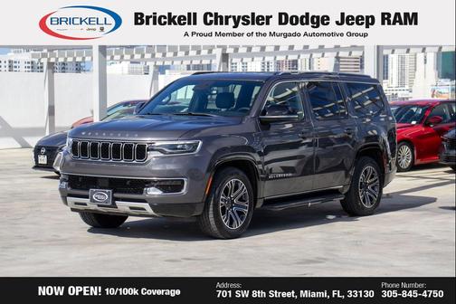 Baltic Gray Metallic Clearcoat 2024 Jeep Wagoneer Series II 4x4