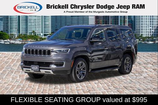 Baltic Gray Metallic Clearcoat 2024 Jeep Wagoneer Series II 4x4