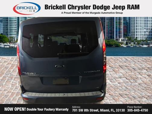 BLUE METALLIC 2020 Ford Transit Connect Titanium w/Rear Liftgate