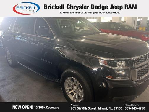 Black 2019 Chevrolet Suburban LT