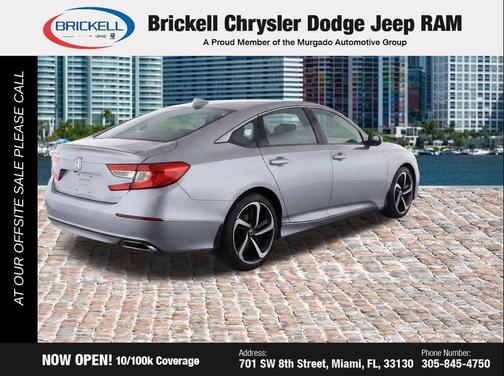 Lunar Silver Metallic 2019 Honda Accord Sport