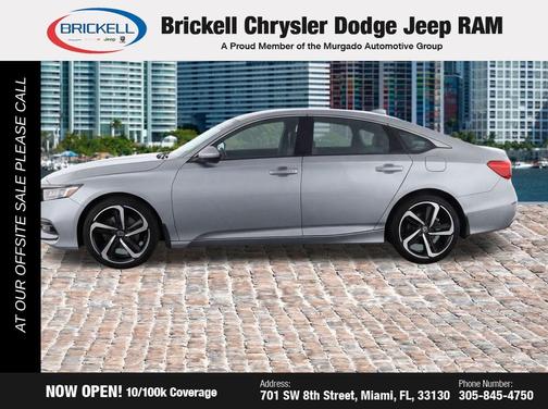 Lunar Silver Metallic 2019 Honda Accord Sport