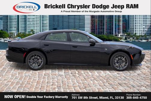 Diamond Black Crystal Pearlcoat 2026 Dodge Charger R/T Scat Pack