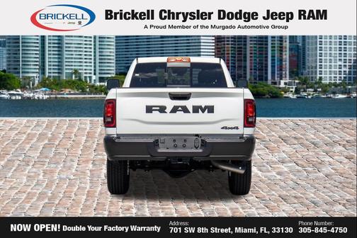 Bright White Clearcoat 2026 RAM 2500 Tradesman