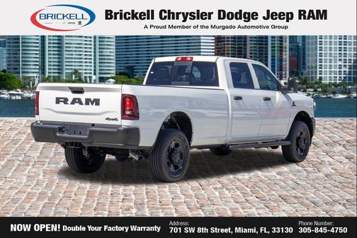 Bright White Clearcoat 2026 RAM 2500 Tradesman