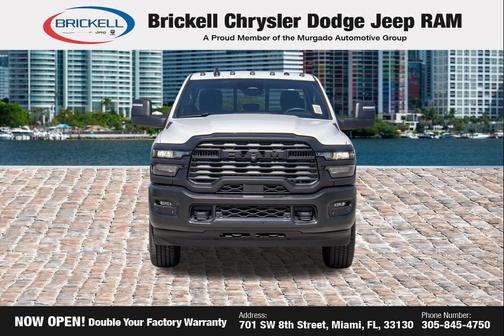 Bright White Clearcoat 2026 RAM 2500 Tradesman