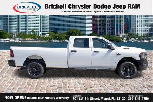 Bright White Clearcoat 2026 RAM 2500 Tradesman